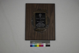 Catholic War Veterans - Department of PA Plaque