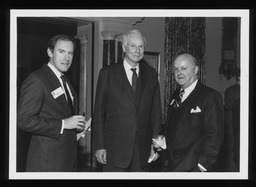 Former Rep. James B. Kelly with Allen Wallis, Undersecretary of State for Economic Affairs