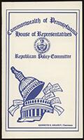 Rep. Brandt had this booklet created and distributed to help other representatives in the Republican Policy Committee understand their roles and what services are offered to their staff.