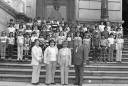 Group Photo, Capitol Steps, Pennsylvania State Capitol Building, School Children