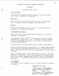 Meeting regarding House Bills 331 and 339, 1979-06-07