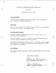 Meeting regarding House Bill 2525, 1980-06-04