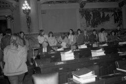 Students on the House Floor, Members