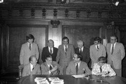 Bill Signing in Governor's Reception Room, Members, Senate Members