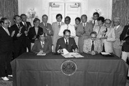 Bill Signing at the Governor's Mansion, Members, Senate Members