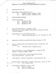 Angelo Carcaci Case, Original File Index