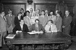 Bill Signing in Governor's Reception Room, Members, Senate Members
