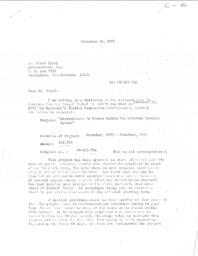 Mitch Rigel, Exhibit YC-C, Letter from Godfrey to Regel re: awarding of grant