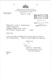 Lauro Aircraft Fraud Investigation, June 12, 1973