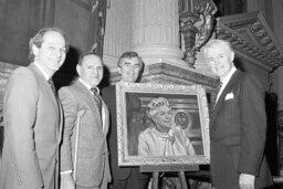 Portrait Dedication of Marion Munley, Family, House Floor, Senate Members