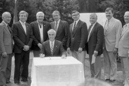 Bill Signing at the Governor's Mansion, Lieutenant Governor, Members, Senate Members