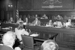 Consumer Affairs Committee Public Hearing, Majority Caucus Room, Members, Staff