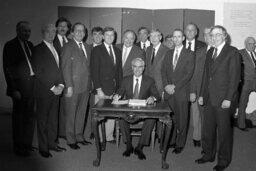Bill Signing at the State Museum, Lieutenant Governor, Members, Senate Members, State Librarian
