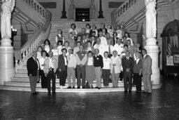Group Photo in Main Rotunda, Members, Senate Members, Senior Citizens