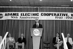 50th Anniversary Celebration of Adam Electric Corp. Adams County, Governor, Members, Participants