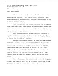 Memo from Marvin Mundel. Subject: Travel Agencies. Trip to Boston, MA, August 2 and 3, 1976, meeting with Rodney Gould, FTC.