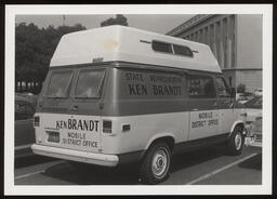 Representative Ken Brandt Mobile District Office, a Chevrolet van