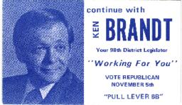 Brandt's Campaign Memorabilia