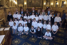 Visitors to the Capitol, Norwood Fontbonne Academy, Group Photo, School Children
