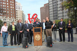 Press Conference, Marriage Equality, LOVE Park