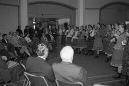 Duquesne University Tamburitzans Appear in the East Wing Rotunda, Audience, Dancers, Members, Musical Performance, Performers, Staff
