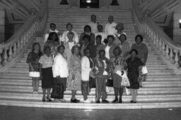 Group Photo in Main Rotunda, Staff, Visitors to the State Capitol