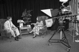 TV Interview, Interview in Democratic TV Studio, Democratic Caucus TV Studio, Members, Staff