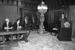 Bill Signing in Governor's Reception Room, Members, Secretary of Commerce