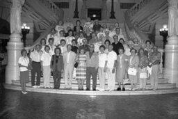 Group Photo in Main Rotunda, Senate Members, Staff