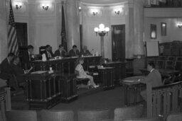 Labor Relations Committee Public Hearing, Court Reporter, Members, Staff, Witness