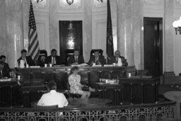 Labor Relations Committee Public Hearing, Court Reporter, Members, Staff, Witness