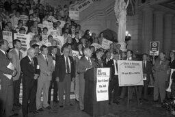 Rally in the Main Rotunda, Rally on Anti-NAFTA, AFL-CIO Representative, Members , Senate Members