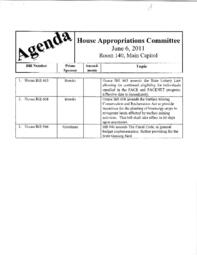 Meeting regarding House Bills 463, 608, 946