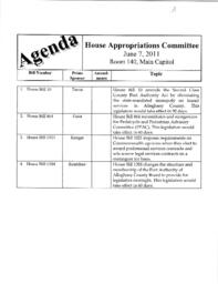 Meeting regarding House Bills 10, 864, 1021, 1304