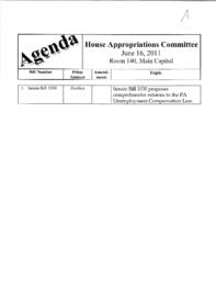 Meeting regarding Senate Bill 1030