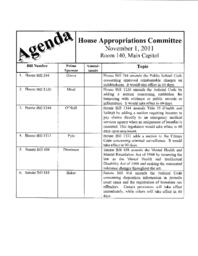 Meeting regarding House Bills 244, 1126, 1344, 1531, Senate Bills 458, 818