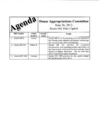 Meeting regarding Senate Bills 8, 367, 1480