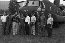 Road Trip by the Military and Veterans Affairs Committee, Cemetery, Helicopter, Members