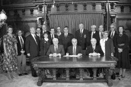 Bill Signing in the Governor's Reception Room, Members, Senate Members