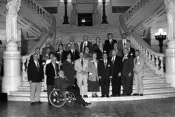 Group Photo in Main Rotunda, Burks Co. Borough Assn Members, Senate Members