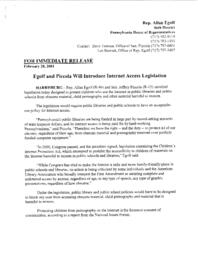 House Bill 10, part 3, Child Internet Protection Act