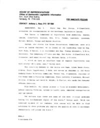 Press Release, 1992