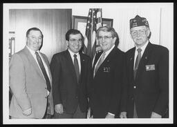 Rep. Thomas Scrimenti meeting with veterans