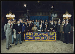 Military Order of the Purple Heart Bill Signing