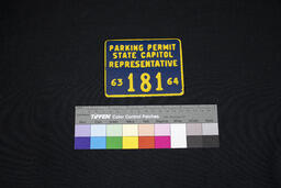 Parking Permit, 1963-1964