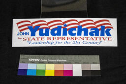 Bumper Sticker, John Yudichak for State Representative