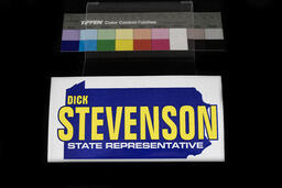 Bumper Sticker, Dick Stevenson State Representative