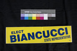Bumper Sticker, Elect Biancucci State Representative