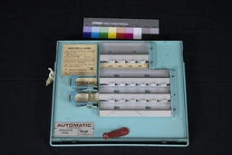 Automatic Voting Machine Instruction Model, 1958 - 1970
