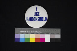 Rep. George Haudenshield Campaign Pin